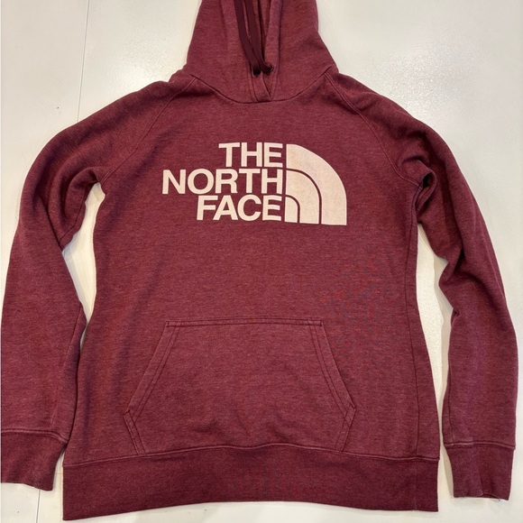 The North Face Sweaters - The North Face Maroon Women's Hoodie size small mint condition
